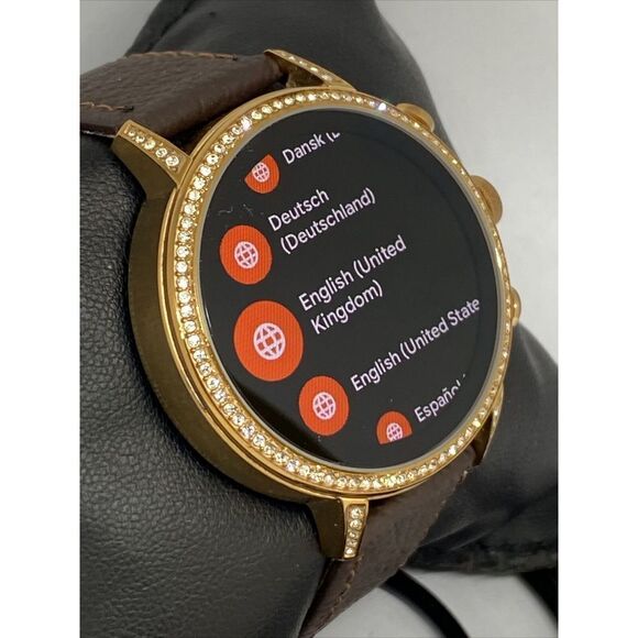 Fossil Gen 4 Authentic Digital Dial Smart Watch Custom Band FTW6015 CR169 - Picture 5 of 12